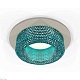 комплект встраиваемого светильника ambrella light techno spot xc7623023 sgr/bl серый песок/голубой (c7623, n7194)