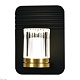 настенный светильник indigo rilievo 14032/a/1w black v000200l