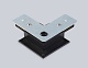 коннектор питания угловой ambrella light track system gl7166