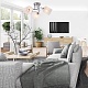 потолочная люстра escada spirea 1105/3pl