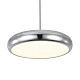 подвесной светильник escada iris 10304/1led black/chrome