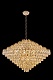 подвесная люстра adriana le6889/1000 gd