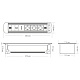 блок розеток мх-107 (3 секции, 2 usb и rj-45) mebax 00-00001185