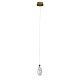 подвесной светильник delight collection od2439-1 gold/clear