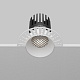 встраиваемый светильник maytoni dip dl121-15w-4k-trs-w