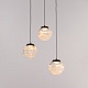 подвесной светильник delight collection md25030003-3a matt black/clear