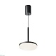 подвесной светодиодный светильник maytoni technical plato p076pl-l12w4k-b