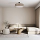 люстра на штанге tk lighting 6248 rondo linen a065169