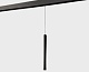 трековый магнитный светильник italline atom it012-5029 black 3000k