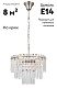 подвесная люстра moderli crystal v10736-4p