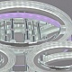 потолочная люстра reluce 09812-3.3-3+3d cr (rgb)