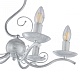 подвесная люстра arte milano amalfi 339934/5 wt+sl