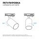 трековый однофазный светильник apeyron 16-77