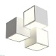 настенный светодиодный светильник natali kovaltseva loft led lamps 81199 white