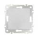 выключатель одноклавишный проходной arte milano 206.32-1.silver