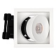 встраиваемый светодиодный светильник arlight cl-simple-s80x80-9w warm3000 026874