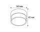 потолочный светильник italline it06-6043 white 3000k