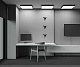 потолочный светильник maytoni zon c032cl-90w3k-sq-b