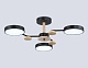 люстра на штанге ambrella light linetech comfort fl4857