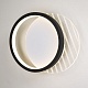 настенный светильник led4u l7320-2 bk