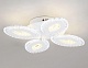 потолочная светодиодная люстра ambrella light acrylica original fa4012