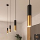 подвесной светильник reluce 16032-0.9-001il led5w bk+gd