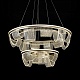подвесная люстра led4u l7706-800-460 gd