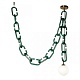 подвесной светильник loft it chain 10128c green