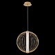 подвесной светильник crystal lux sync sp18w led gold