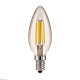 лампа светодиодная филаментная elektrostandard e14 7w 4200k прозрачная a049116