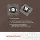 розетка rj45 arte milano 217.45-1.shampan