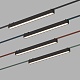 трековый однофазный светильник denkirs belty linear dk5577-bk