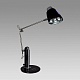настольная лампа led4u bl1168 black