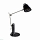 настольная лампа led4u bl1168 black