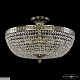 потолочная люстра bohemia ivele crystal 19051/45iv gb c1