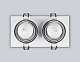 встраиваемый светильник ambrella light techno spot technic base tn102830