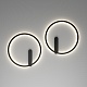 настенный светильник denkirs round dk5035-bk