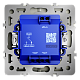 выключатель встраиваемый voltum s70 для жалюзи 10а, (сталь) vls020705