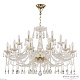 подвесная люстра bohemia ivele crystal 107/12+6/360 g