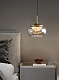 подвесной светильник delight collection mt9128-1h gold/smoke