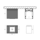 трековый светильник designled sy-601231-bl-2-nw 003581