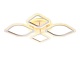потолочная светодиодная люстра ambrella light acrylica original fa5147
