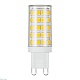 лампа светодиодная elektrostandard g9 9w 3300k прозрачная a049860