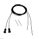 подвес arlight line-d 2х2m set black 053523