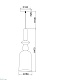подвесной светильник freya lova fr5148pl-01cg