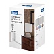 настольная лампа uniel uml-b302 e14 brown ul-00010753