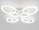 потолочная светодиодная люстра ambrella light acrylica original fa4493