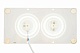 светодиодная плата apeyron 220в 2835 24вт 2700к ip20 02-21