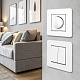выключатель двухклавишный arte milano set16-1-30-2 white