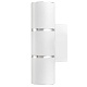 настенный светильник lampit asti ts tk40-w2 wt+chr